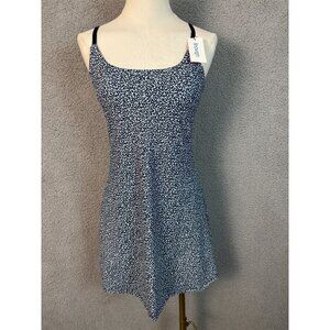 Leovqn Women's Tennis Dress with Built-in Bra & Shorts  W/ Pockets Multi XS NWTs